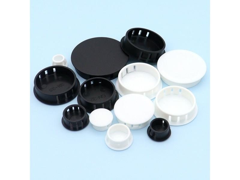 10 20 50PCS Round Snap Panel Locking Hole Plug Black White Carousel 2