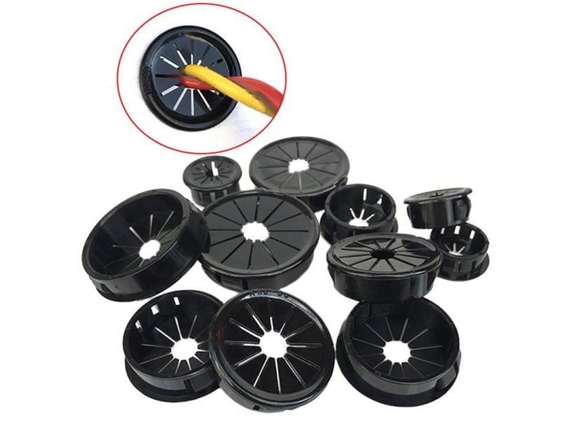 Computer Desk Cable Hole Cover Wire Grommets Carousel 1