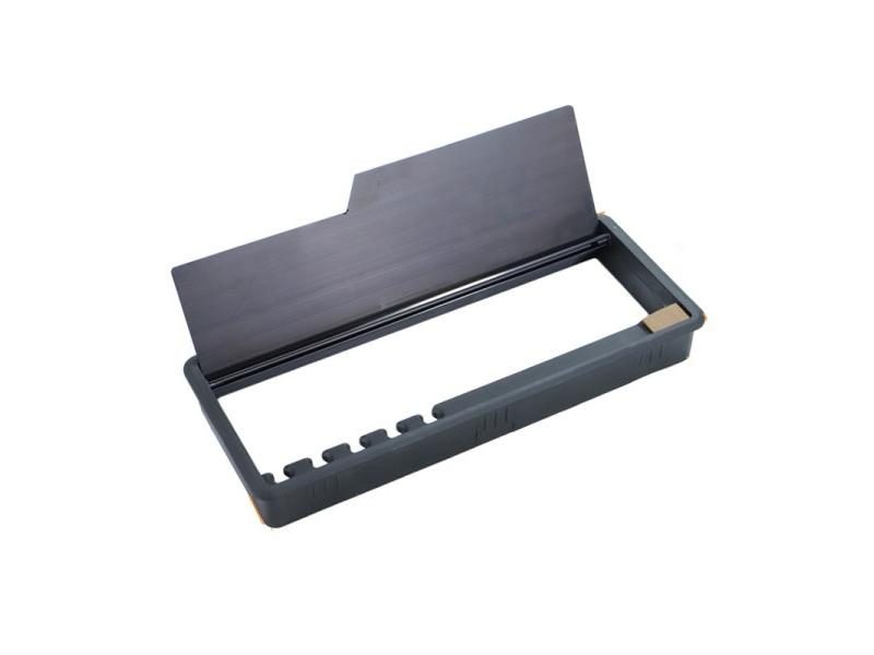 Rectangular Computer Desktop Line Hole Decorative Cover Aluminum Desk Outlet Carousel 1
