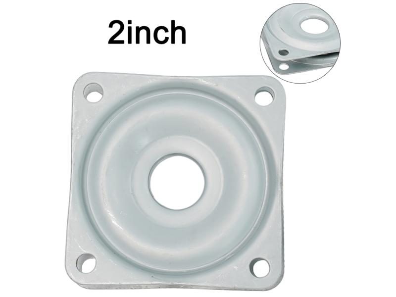 2/3/4 Inch Steel Square Lazy Susan 360 Degrees Rotating Rolling Bearing Carousel 1
