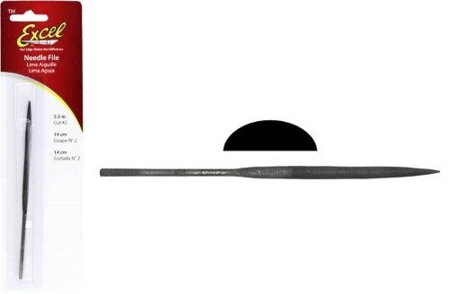 Hobby Tool - Needle File Half Round Carousel 1