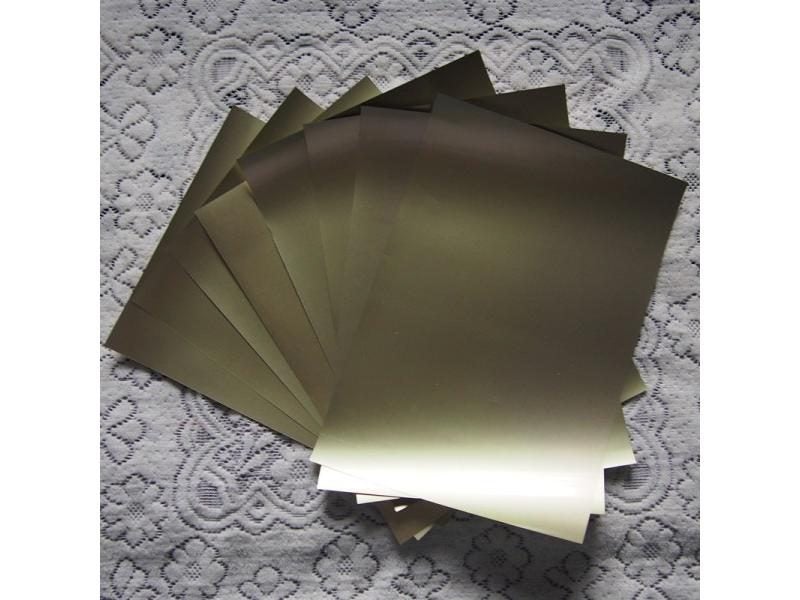 (A4*8pcs) Golden Color PU Vinyl Heat Transfer For Clothing Iron On Vinyl Carousel 1