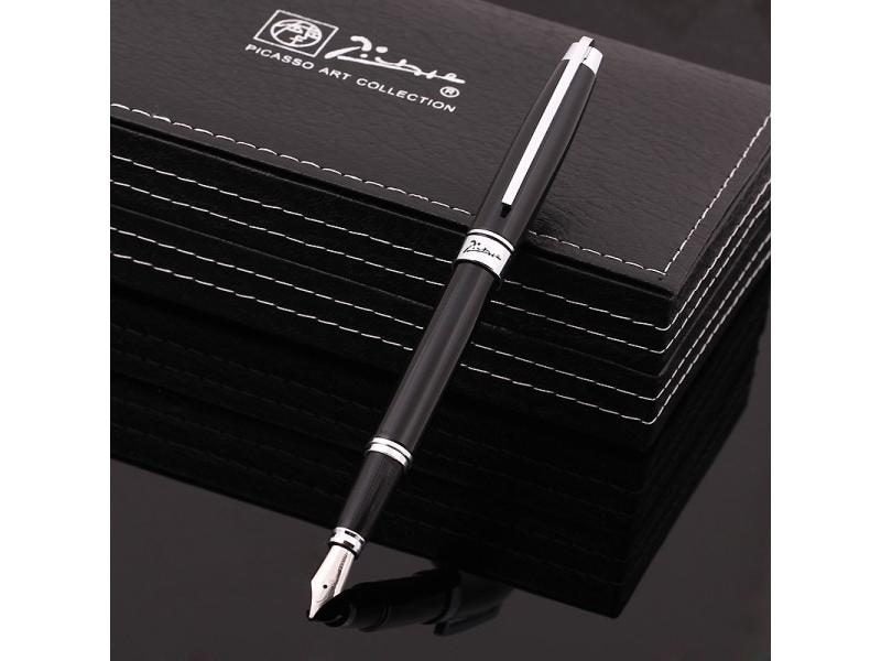 Pimio Picasso Series Iridium Ink Pen Picas 912 DAPHNE Black Blue Gift Carousel 1