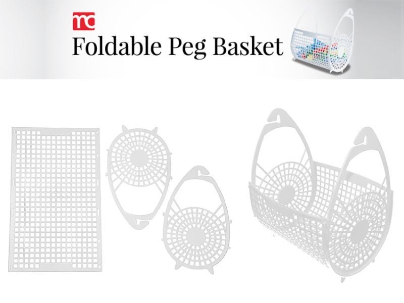 Peg Basket - Foldable (24 Units) Carousel 1