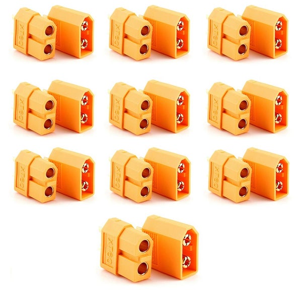 10pcs XT60 XT-60 Male Female XT30 XT90 Bullet Connectors Plugs For RC Carousel 2
