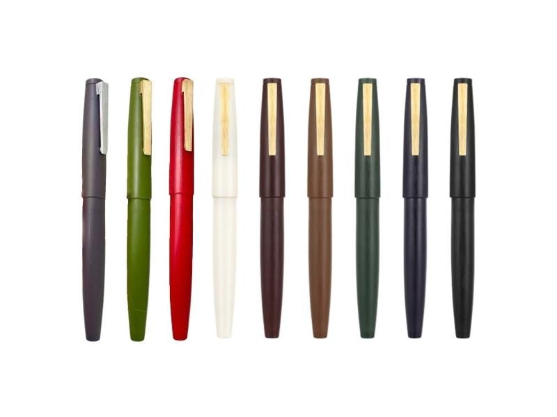 JINHAO 80 Series Fiber Black Fountain Pen 0.38mm Nib Writing Carousel 2