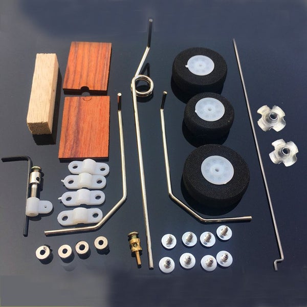 Fixed Wing Of Aircraft Model Remote Control Aircraft KT Rubber Wheel Carousel 1