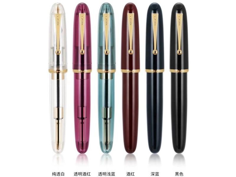 Jinhao 9019 Fountain Pen #8 Extra Fine / Fine / Medium Nib Big Size Resin Carousel 2