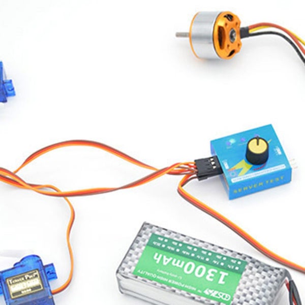 Multi Servo Tester 3CH ECS Consistency Speed Controler Power Channels Carousel 6