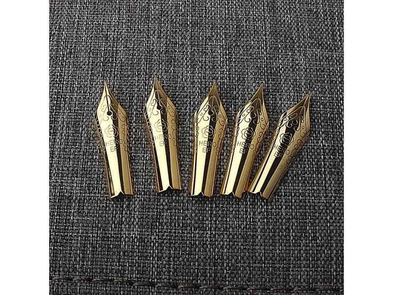 5Pcs 26mm Fountain Pen EF F Nib Stationery Office Supplies Carousel 2