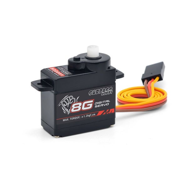 Surpass Hobby 2g 3.7g 4.3g 6g 8g Micro Digital Mini Servo Metal and Carousel 7