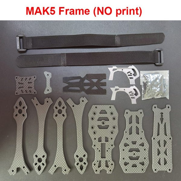MARK5 5inch FPV Carbon Fiber Frame 225mm Wheelbase with 5mm Arm for Carousel 1