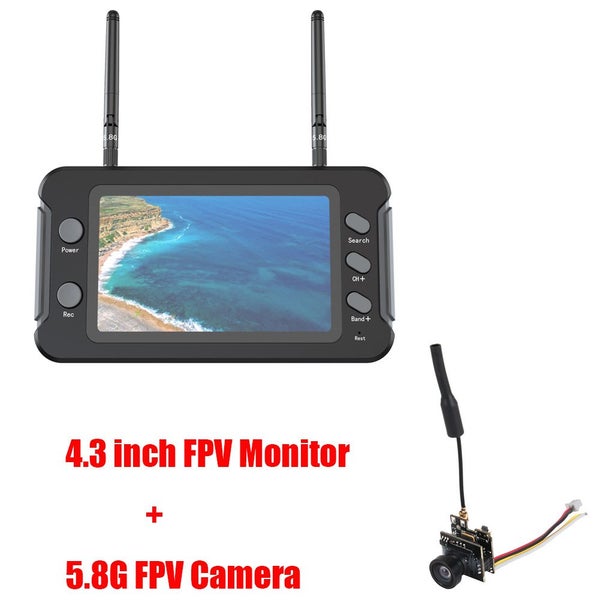 5.8G 40CH Dual Antennas FPV Goggles Monitor Video Glasses Headset HD Carousel 7