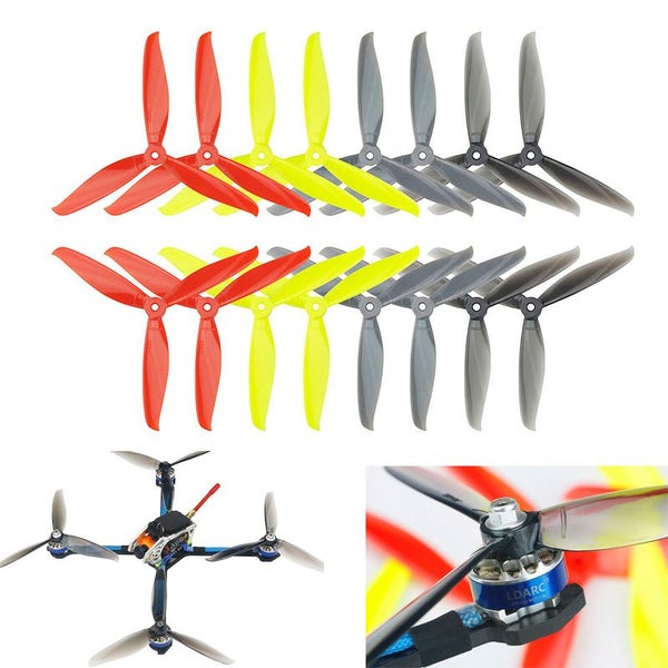 16pcs/lot High Quality 7040 7 Inch 3 Blade Propeller 8 CW 8 CCW for Carousel 2