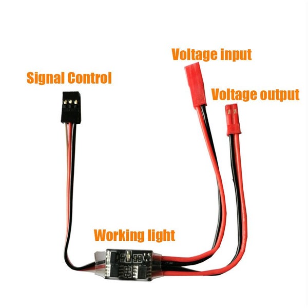 2-20A High Current Remote Control Electronic Switch 3-30V Aerial Carousel 1