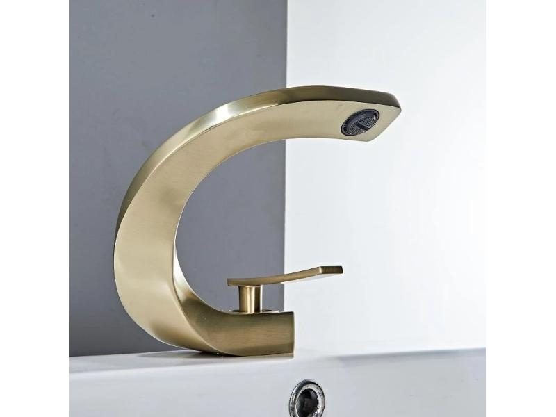 Tuqiu Basin Faucet Black/Nickel/Chrome Hot And Cold Sink Faucet Carousel 1