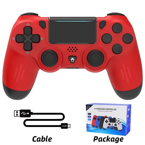 Bluetooth-Compatible Game Controller for PS4/Slim/Pro Wireless Carousel 1