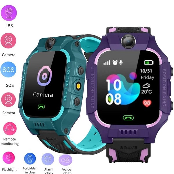 Kids Smart Watch 2024 New Sim Card Smartwatch For Children Sos Call Carousel 2
