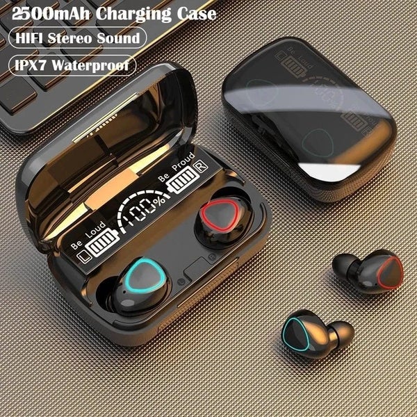M10 TWS Bluetooth Headphones With Charging Box Wireless Earphones Carousel 2