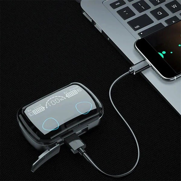 M10 TWS Bluetooth Headphones With Charging Box Wireless Earphones Carousel 6
