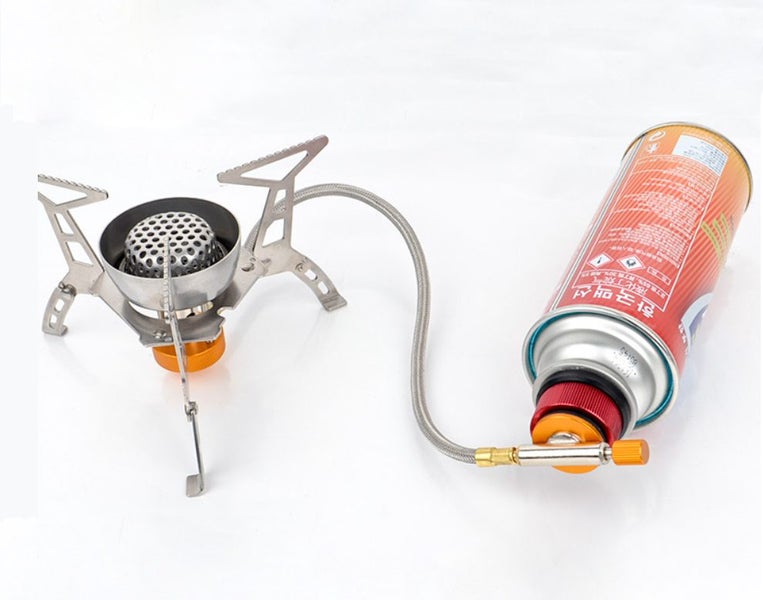Camping Stove Metal Butane Gas Adapter Carousel 3
