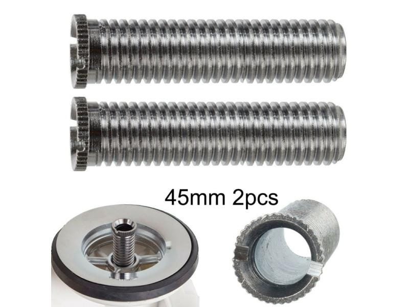 1/2/5pcs 35/45mm Stainless Steel Kitchen Sink Basket Strainer Screws Waste Carousel 1