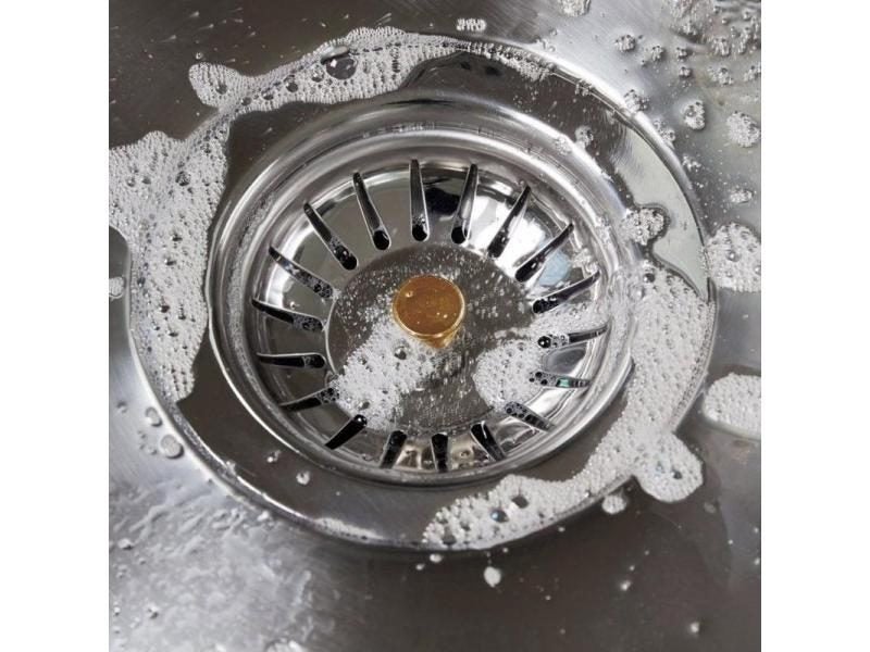 Stainless Steel Bathroom Hair Catcher Stopper Shower Drain Hole Trap Kitchen Carousel 2