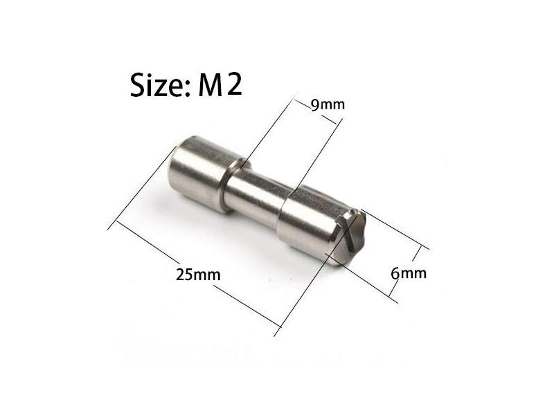 10pieces Brass/stainless Steel Bolts Fastener Screws For DIY Knife Handle Carousel 1