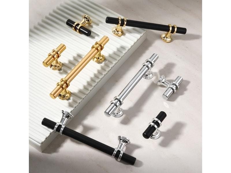 Aluminum Alloy Door Handle For Wardrobe Kitchen Cabinet Furniture Carousel 2