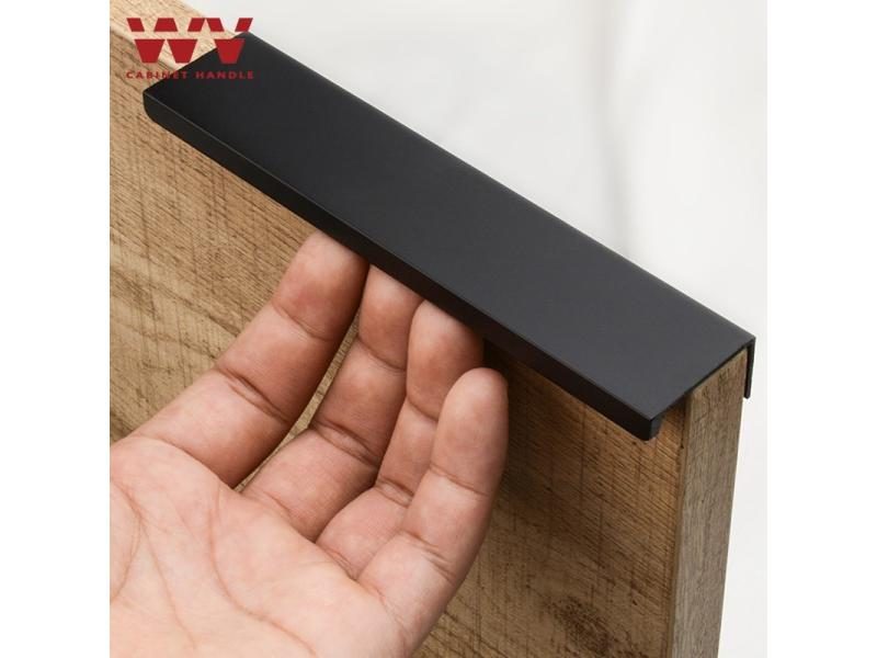 WV Invisible Handles For Kitchen Cabinet 500mm Black Gold Knobs Carousel 1