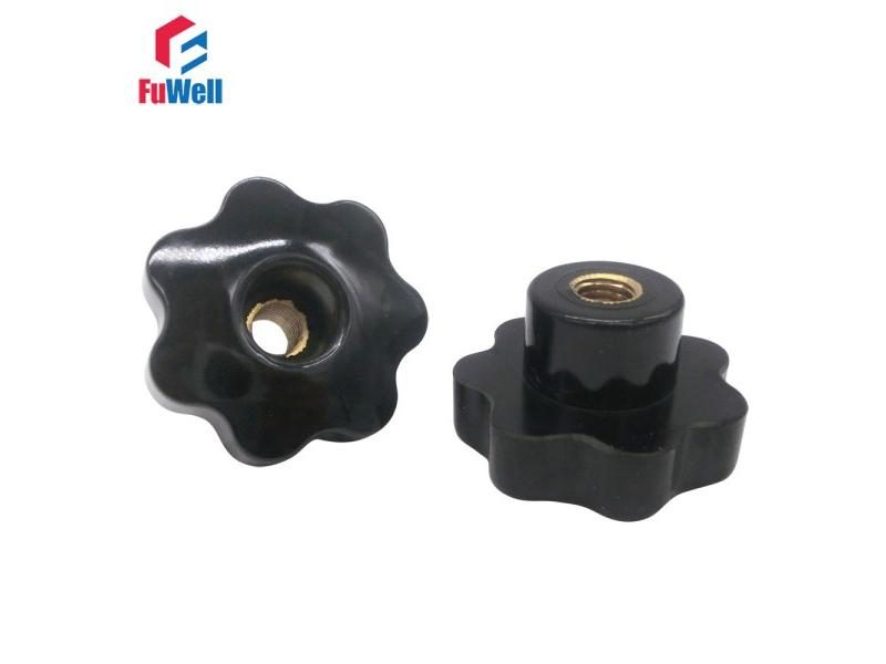 5pcs M6 M8 M10 M12 Thread Star Knob Bakelite 7Star Knob For Female Thread Carousel 2