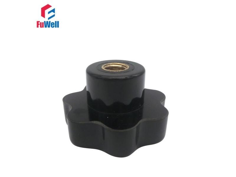 5pcs M6 M8 M10 M12 Thread Star Knob Bakelite 7Star Knob For Female Thread Carousel 1