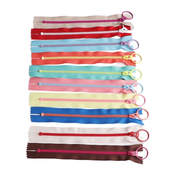 close end handcraft zipper close end zipper close end resin zippers handcraft Carousel 2