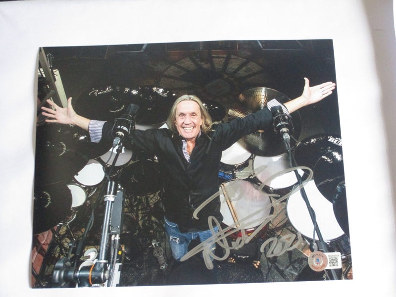 Nicko McBrain "Iron Maiden Drummer" signed Photograph + AUTHENTICATION Carousel 1