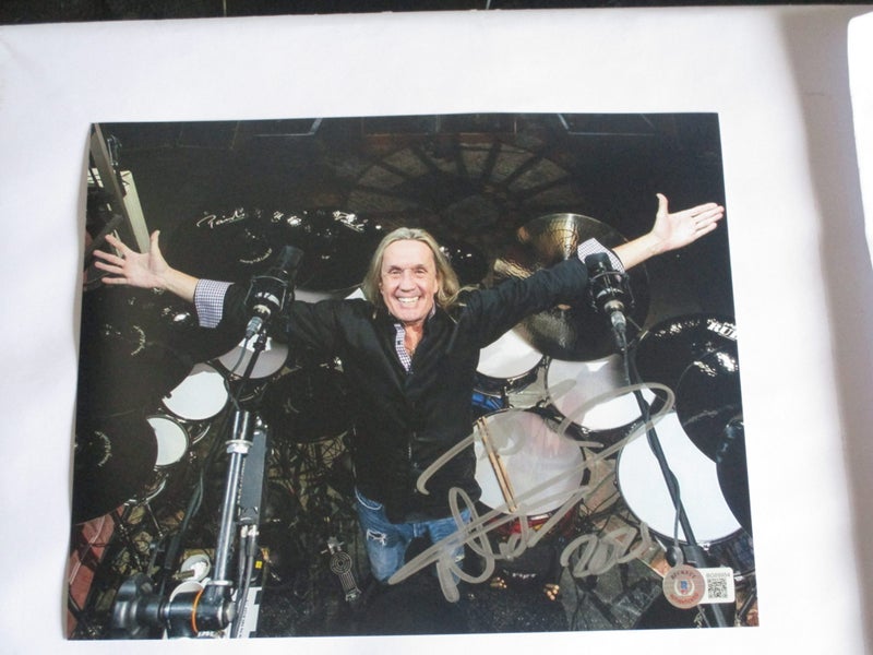 Nicko McBrain "Iron Maiden Drummer" signed Photograph + AUTHENTICATION Carousel 2