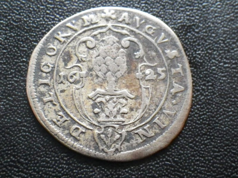 Germany AUGSBURG , 1625 Two Kreuzer (1/2 Batzen) Fine Carousel 1