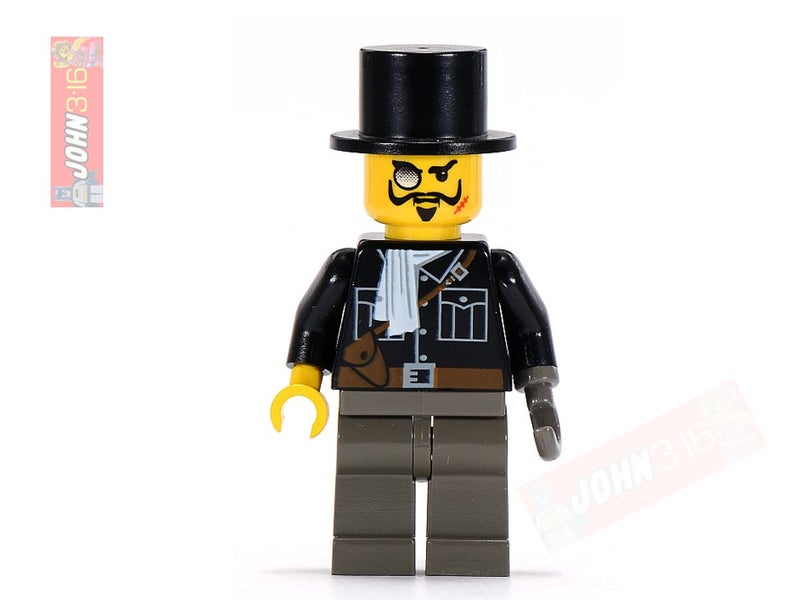 AWESOME 2003 LEGO ADVENTURERS ORIENT EXPEDITION MINIFIGURE - LORD SAM SINISTER Carousel 1