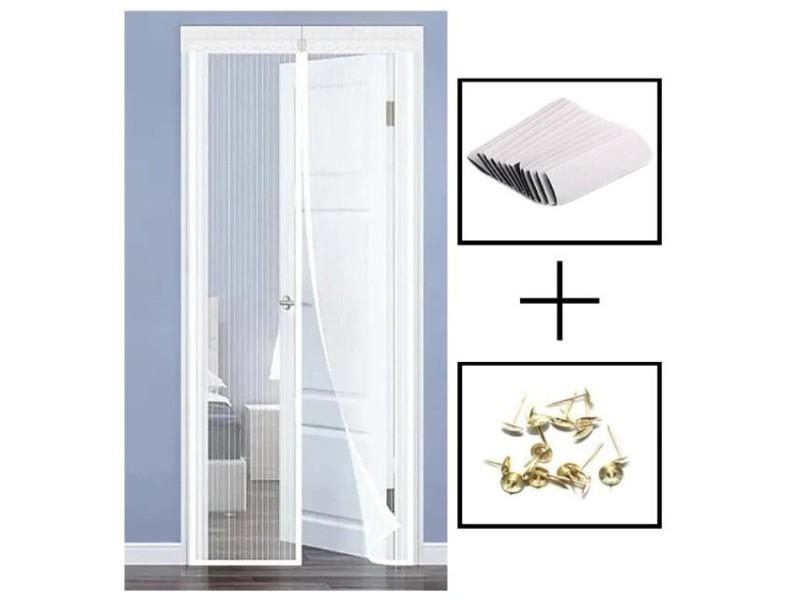 Punch-free Magnetic Mosquito Net Anti Bug Insect Fly Mesh Door Curtains Carousel 1
