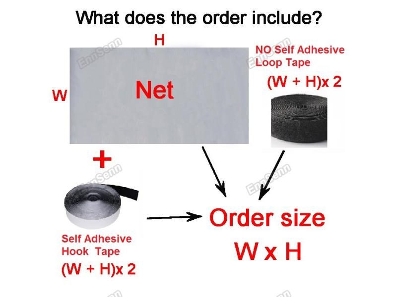 Nano DIY Window Screen Anti Mosquito Bug Insect Fly Window Screen Mesh Net Carousel 1
