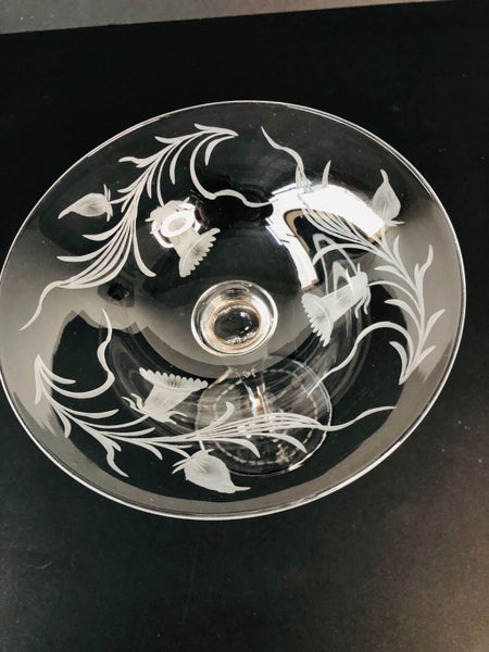 Webb Corbett -Crystal Bon Bon Dish (18349)62930697148547113