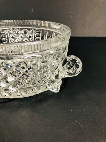 Art Deco Glass Bowl (18345)63617778162435113