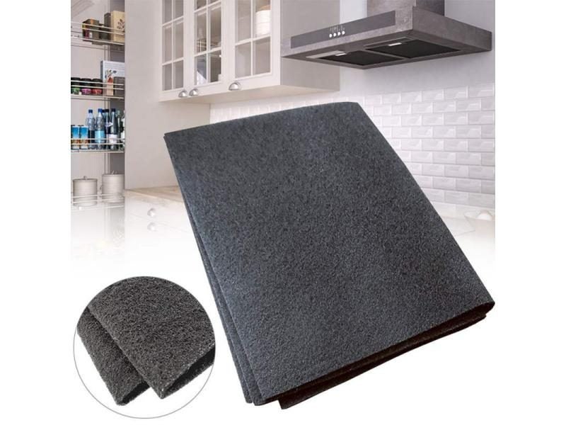 1Pc Carbon Range Hood Filter Activated Carbon Filter Cotton Cloth 57*47cm Spare Carousel 2