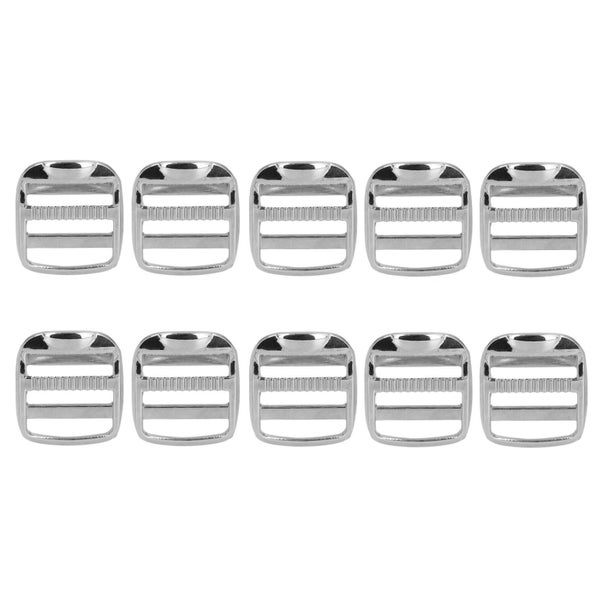 alloy ladder lock buckles 10pcs 1 Inch Metal Adjustable Release Buckle Strong Carousel 5