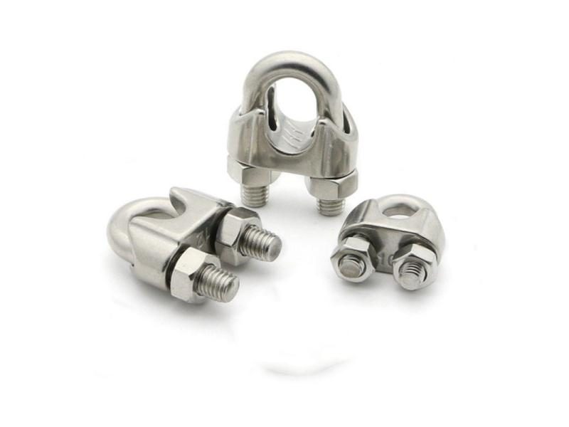 U Type Clamp Wire Clips M2-14mm Rope Clip Cable Bolts 304 Stainless Steel Carousel 1