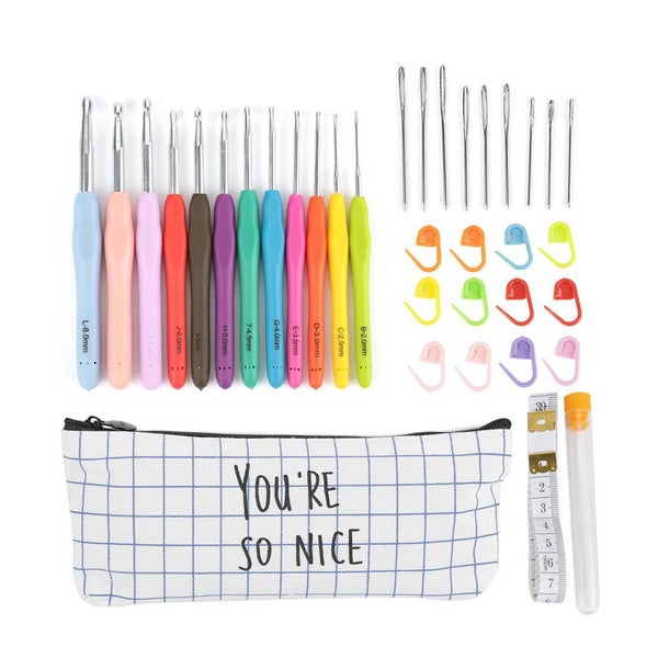 crochet hooks kit crochet hooks set crochet needle crochet hooks crochet Carousel 5