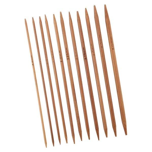 knitting needles bamboo needles bamboo double pointed needles Set of 11 Bamboo Carousel 2