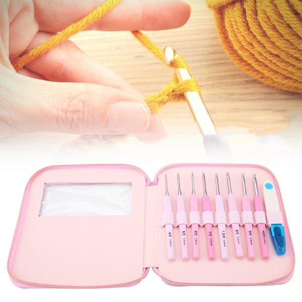 crochet hook yarn hook crochet kit gradient color crochet hook crochet needle Carousel 1