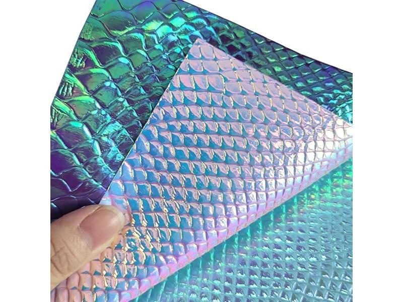 Crocodile Skin Texture Faux Leather Fabric Sheet For DIY 30 135CM Carousel 2