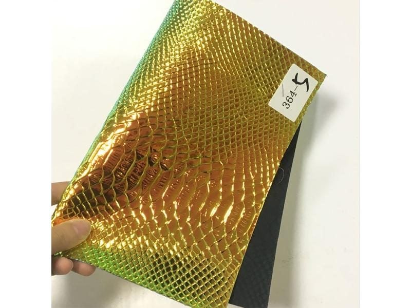 Crocodile Skin Texture Faux Leather Fabric Sheet For DIY 30 135CM Carousel 1