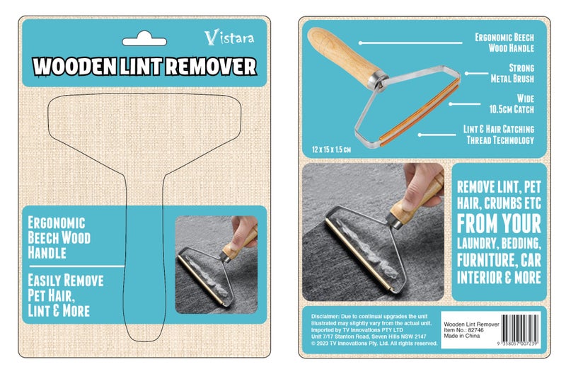 Vistara Wooden Pet Dog / Cat Hair Remover Lint / Fur Remover Carousel 3